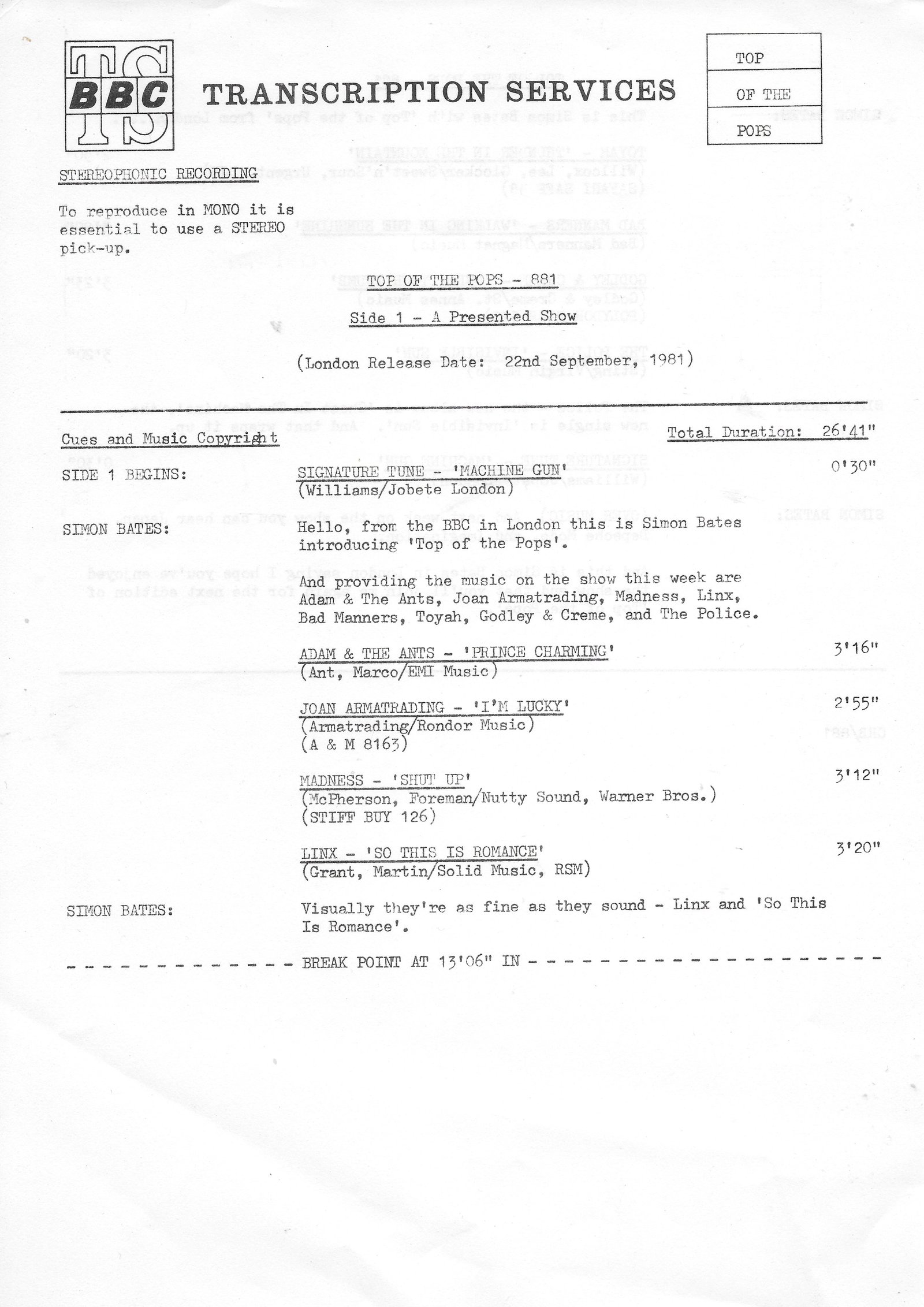 Inserts from 149354 - S